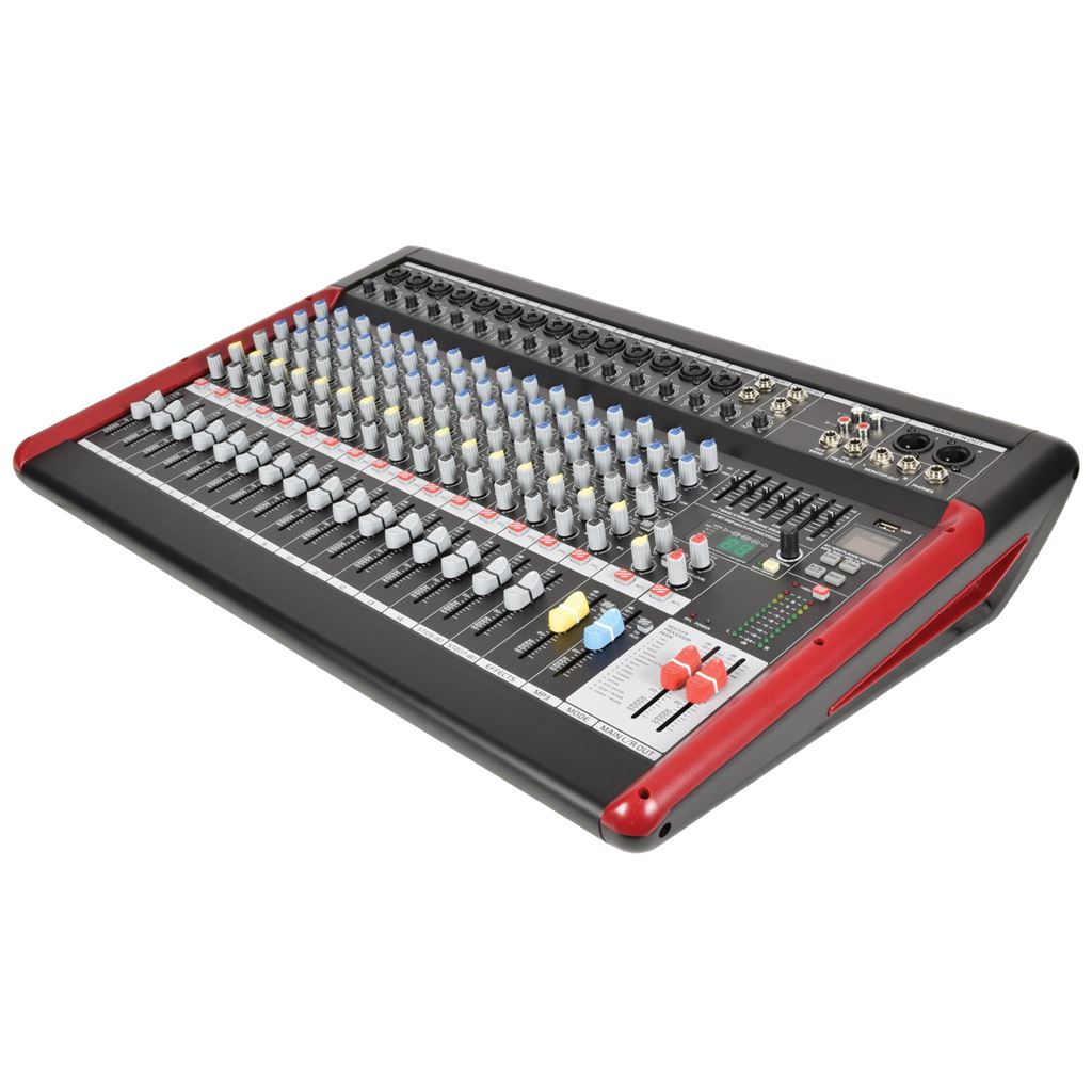 CSX-18 Series Live Mixing Console - Mixer with USB/BT Player + DSP Effects