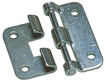 Nickel Heavy Duty Metal Lift-off Case Hinge