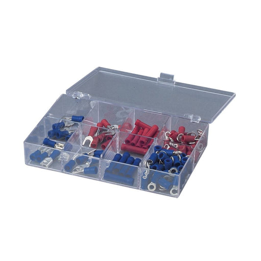 Crimp Terminal and Connector Kit with Assorted Terminals