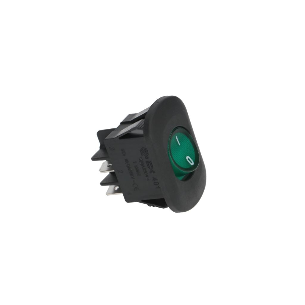 Bipolar Switch Green 16a 250v