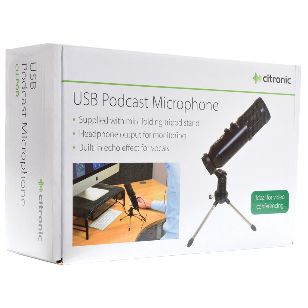 USB Podcast Microphone - CU-POD