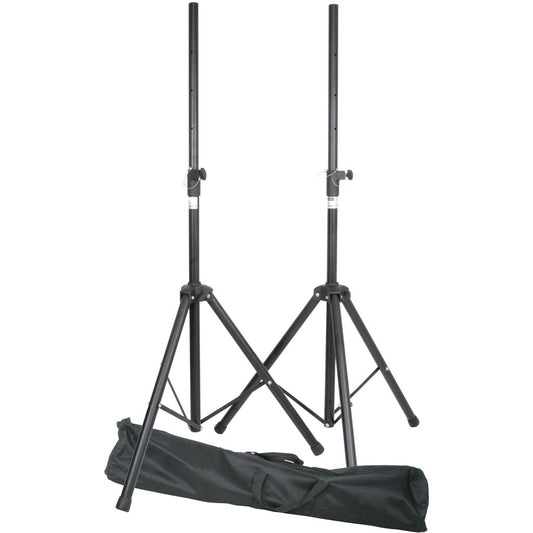 Heavy Duty Speaker Stand Kit with Bag - 2pcs Steel