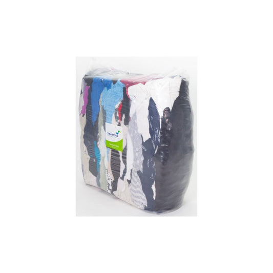 Coloured Cotton T-Shirt Rags 10kg