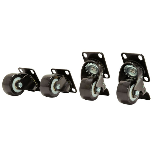 Castors for Rack Cabinets - - Set of 4 - RCC-4