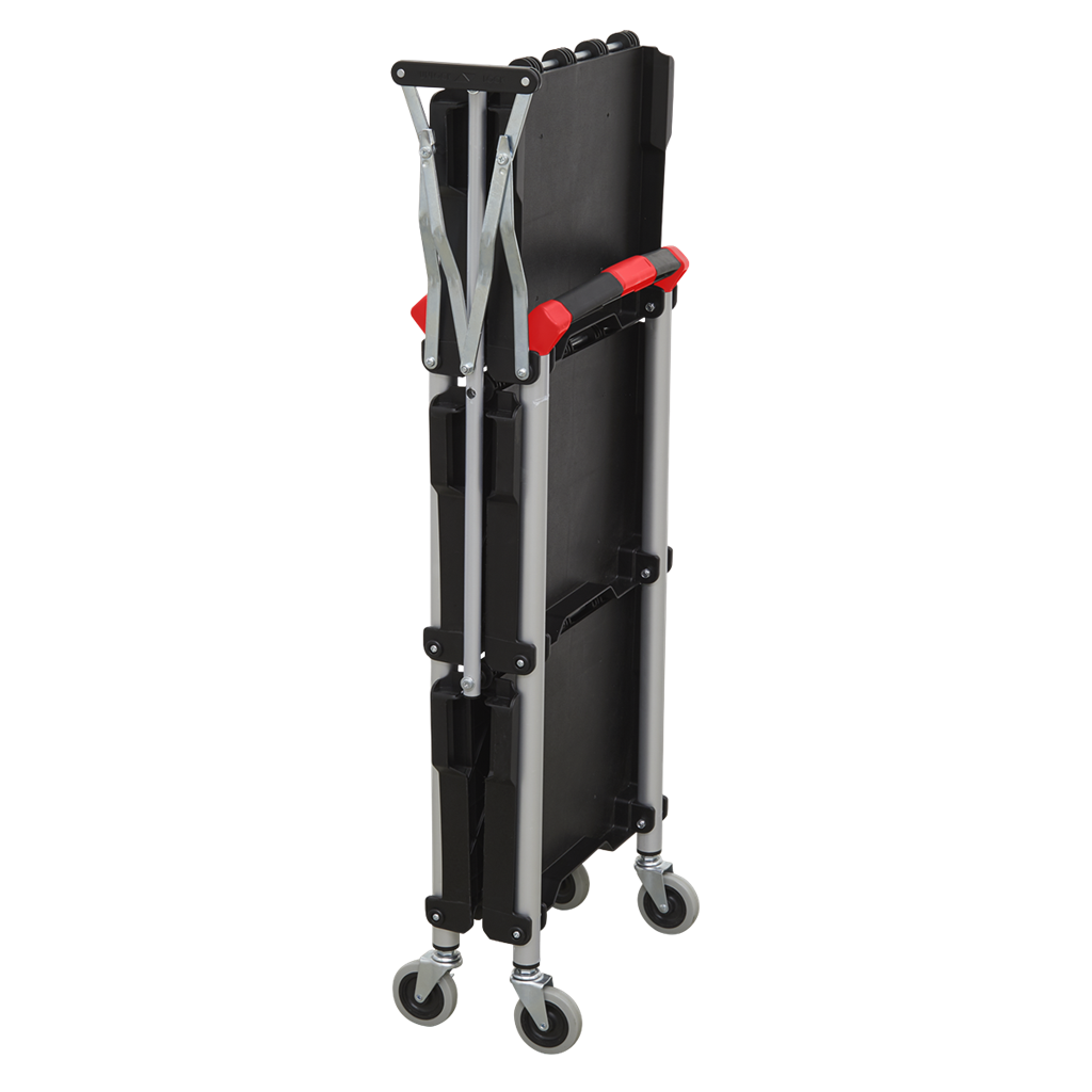 Folding Workshop Trolley 3-Level