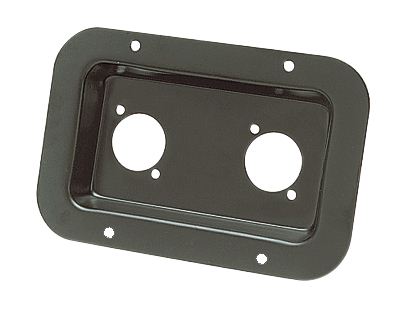 Connector Dish for 2x Neutrik D-Series