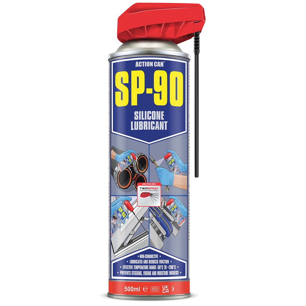 SP-90 Silicone Lubricant TwinSpray 500ml - TS