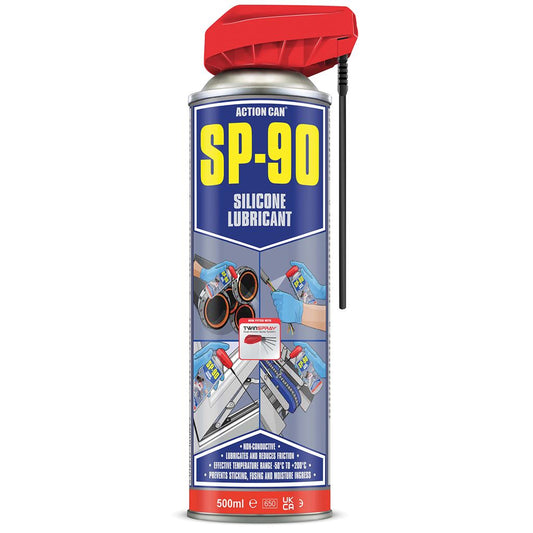 SP-90 Silicone Lubricant TwinSpray 500ml - TS