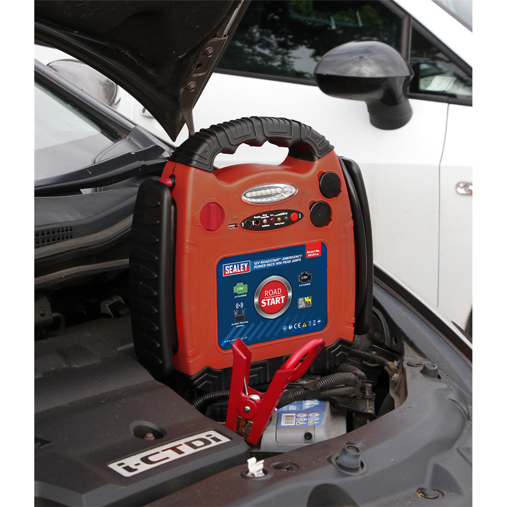 RoadStart&#174; Emergency Power Pack 12V 900 Peak Amps