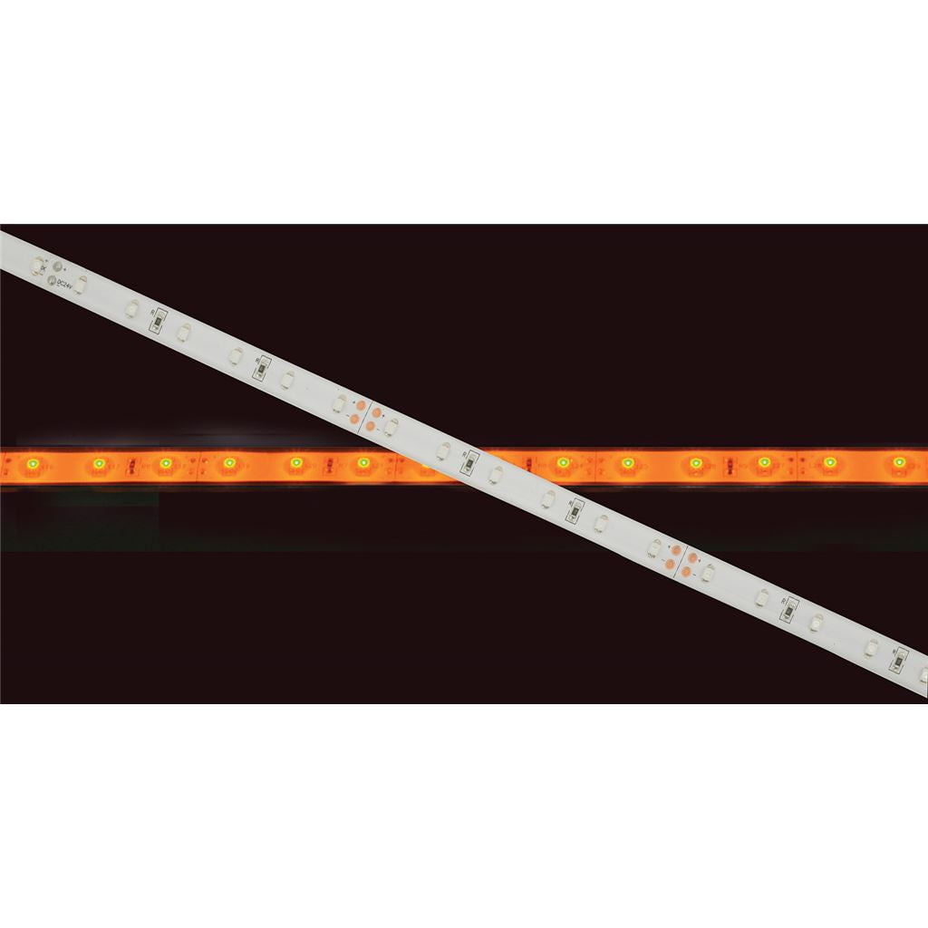 24V Single Colour LED Tape - 5m Reel - amber - LT24560-AM