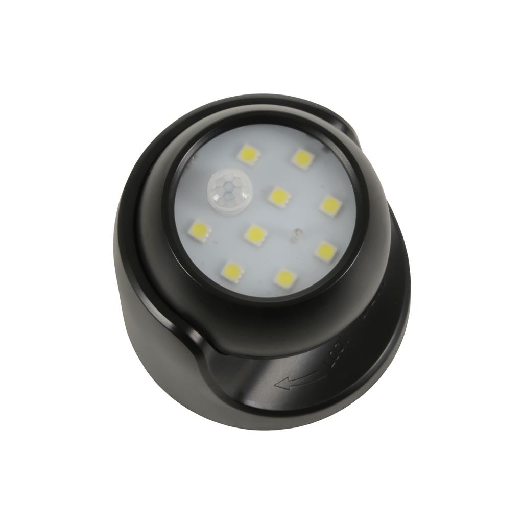 Wireless LED Motion Sensor Light - Black - MOTION-SB