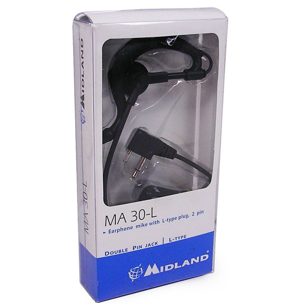 Two Way Radio Headset Earphone with Boom Microphone - MA30-L