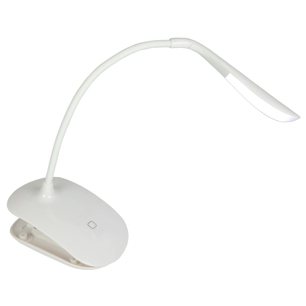 LED USB Clip On Desk Lamp - 14 - Wht - CLIP-LAMP-W