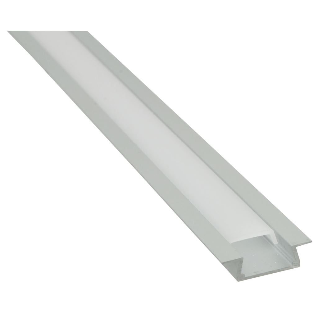 Aluminium LED Tape Profile - Recess - 2m - AL2-F2206