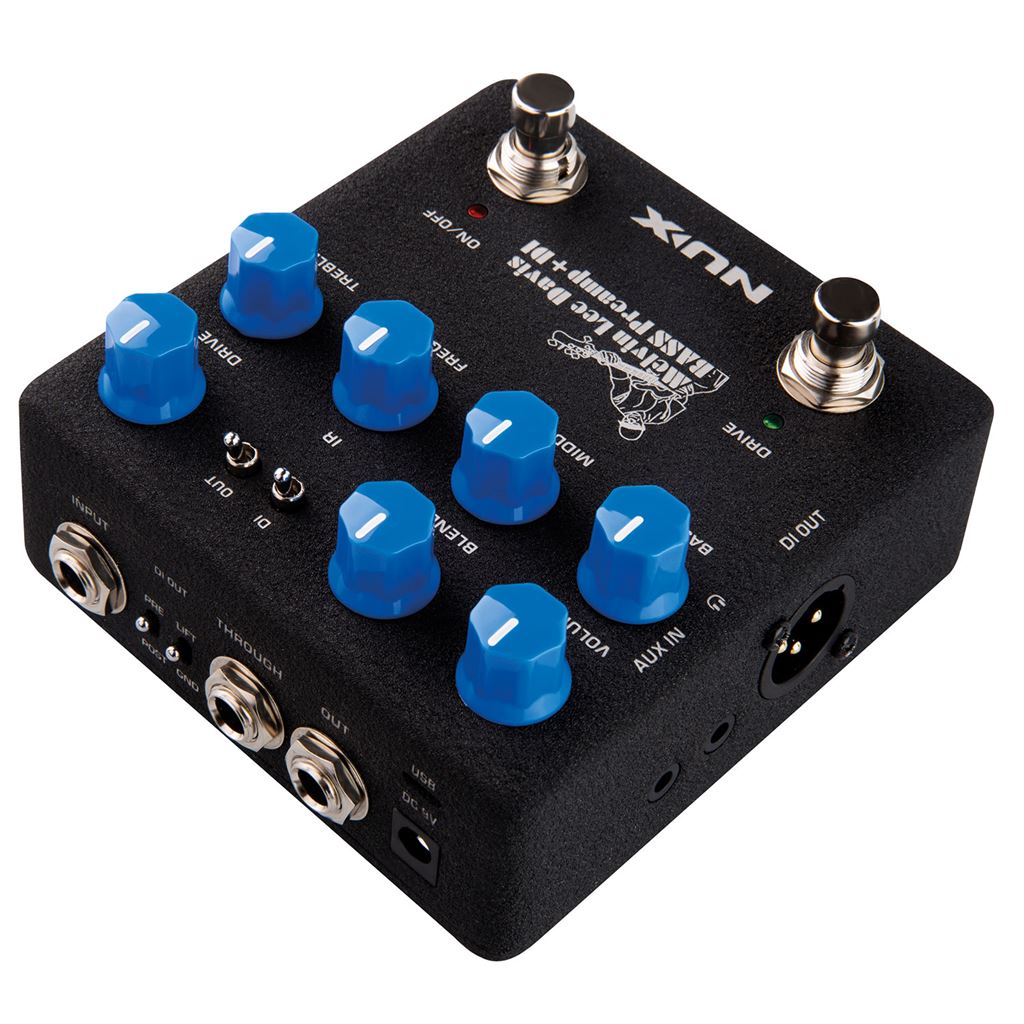 NU-X MLD Bass Preamp + DI Pedal - NBP-5