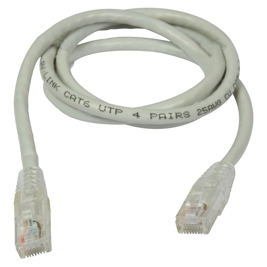 Cat6 UTP RJ45 Ethernet Patch Cables - Lead plug to plug 0.5m