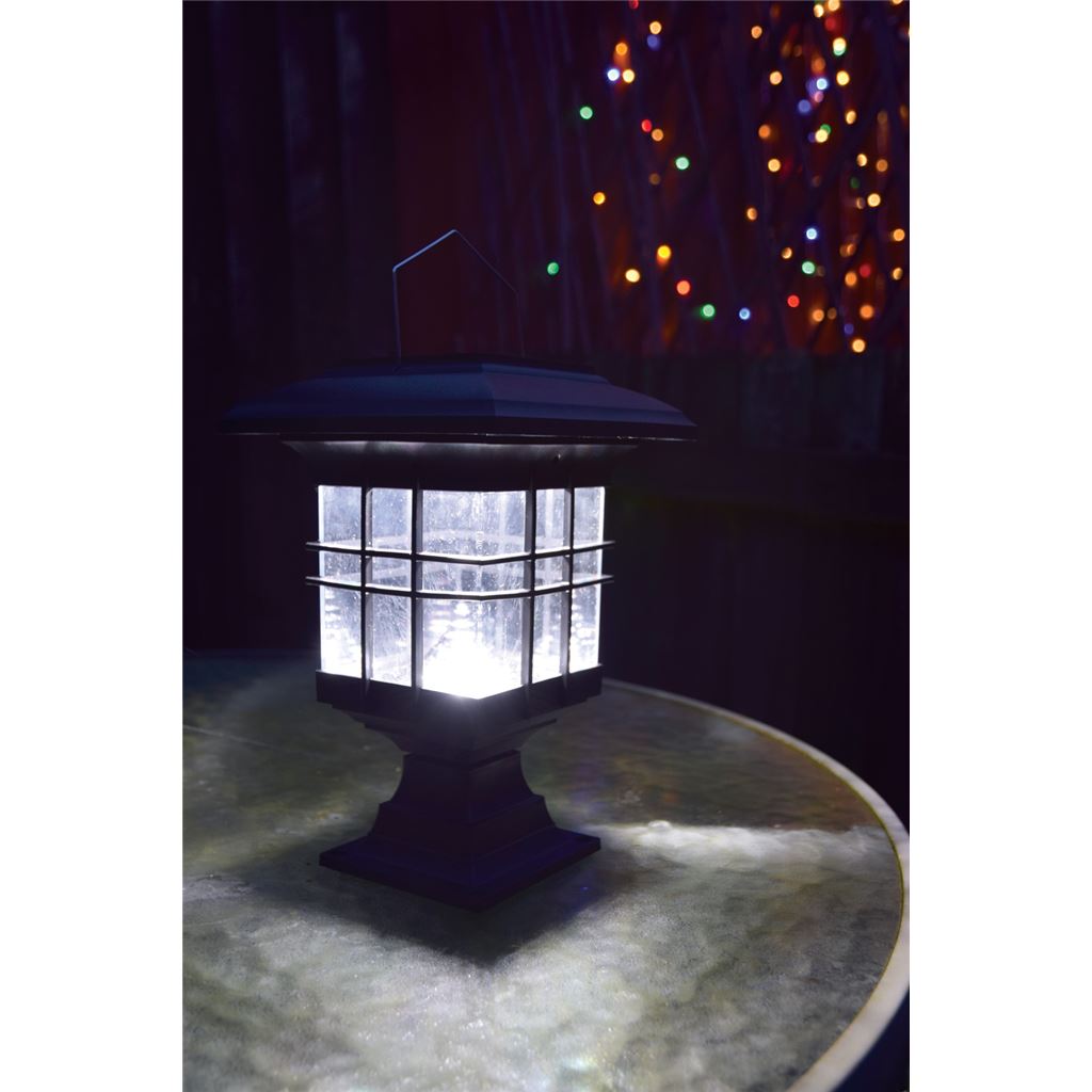 Bright Solar LED Garden Lantern - 8 Light - GARDEN-LHT