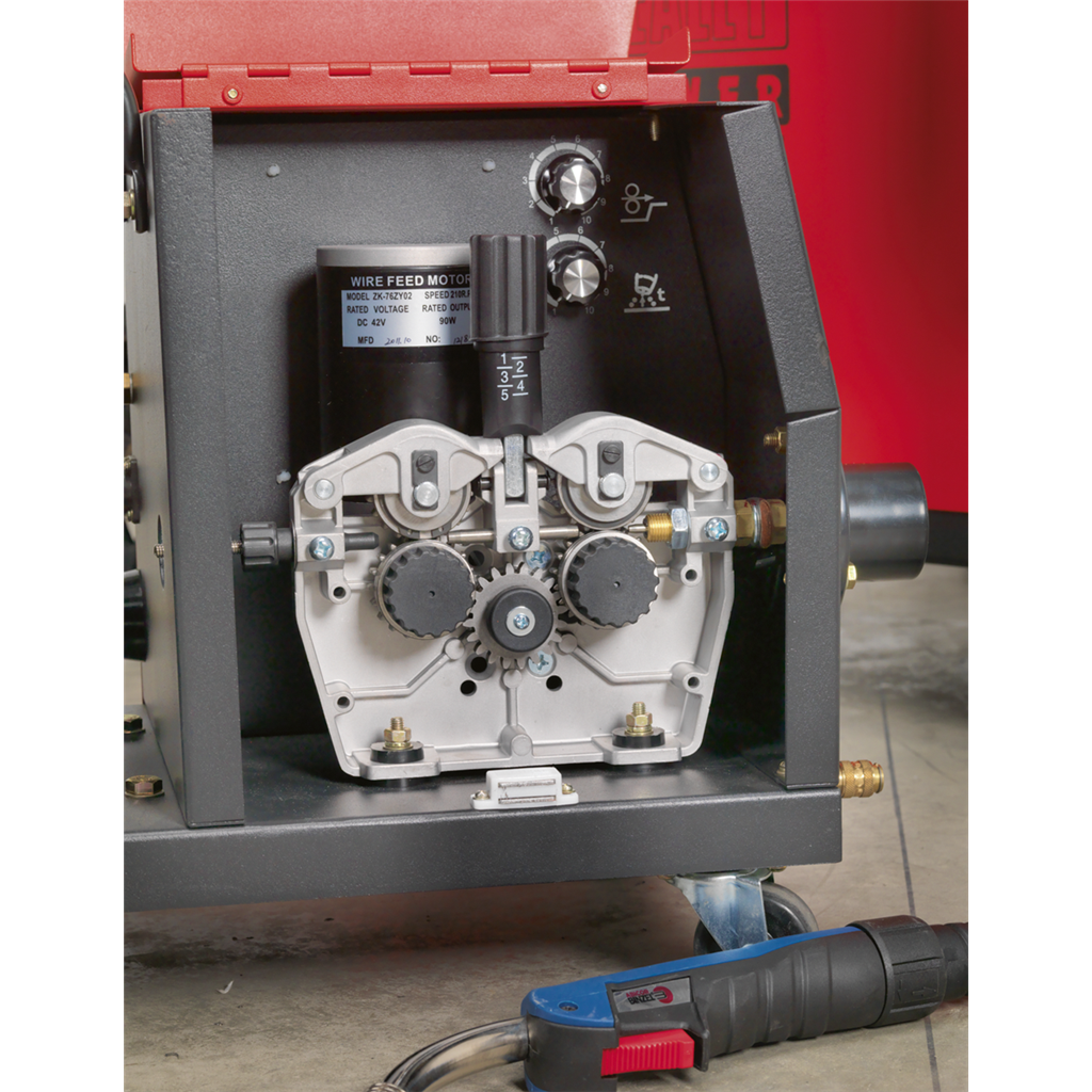 Professional MIG Welder 350A 415V 3ph with Binzel&#174; Euro Torch & Portable Wire Drive
