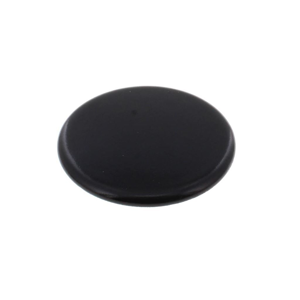 Burner Cap Auxiliary Shiny Black for Indesit/Cannon/Hotpoint Cookers and Ovens