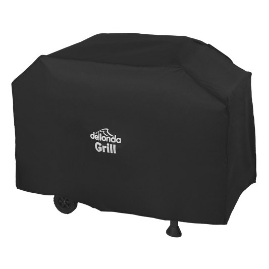 Black PVC Cover for BBQs, Water-Resistant 1325 x 1130mm