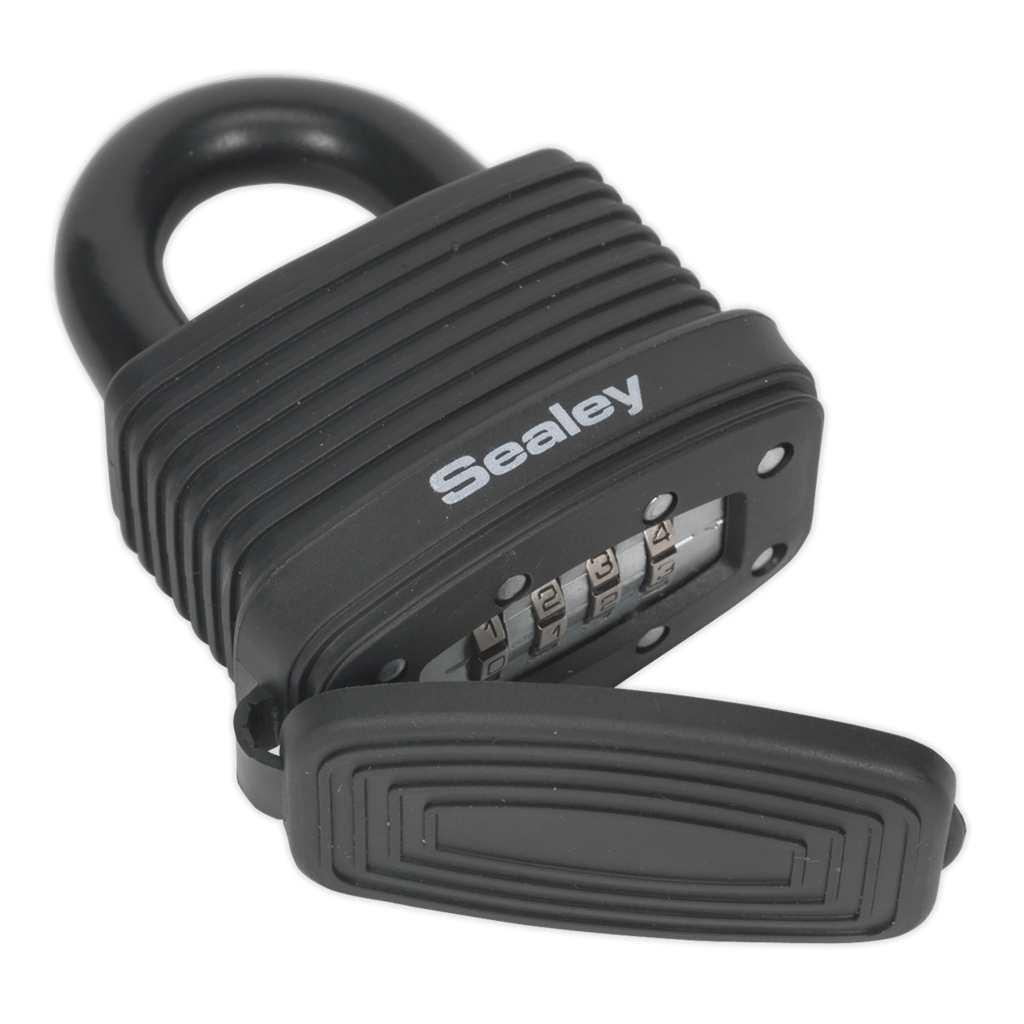 Steel Body Weatherproof Combination Padlock 48mm