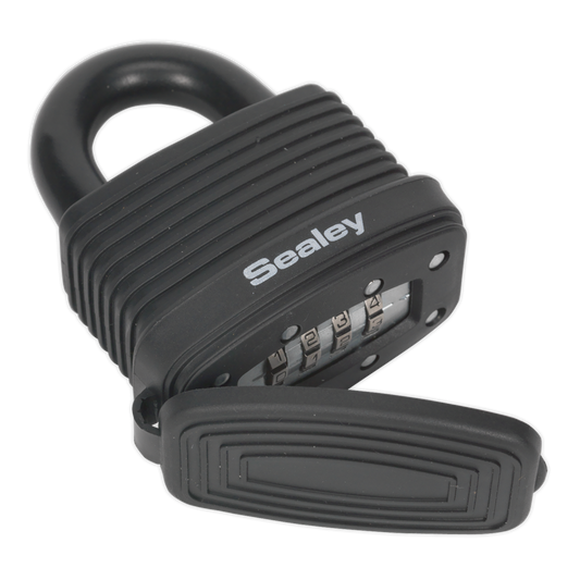 Steel Body Weatherproof Combination Padlock 48mm