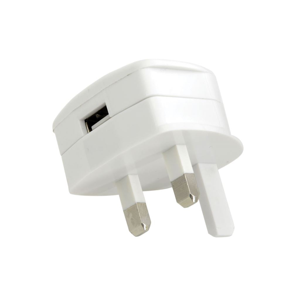 Compact USB Mains Charger 2.1A - USB-UK121v2