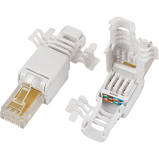 Cat5E UTP RJ45 Tool-less Plug