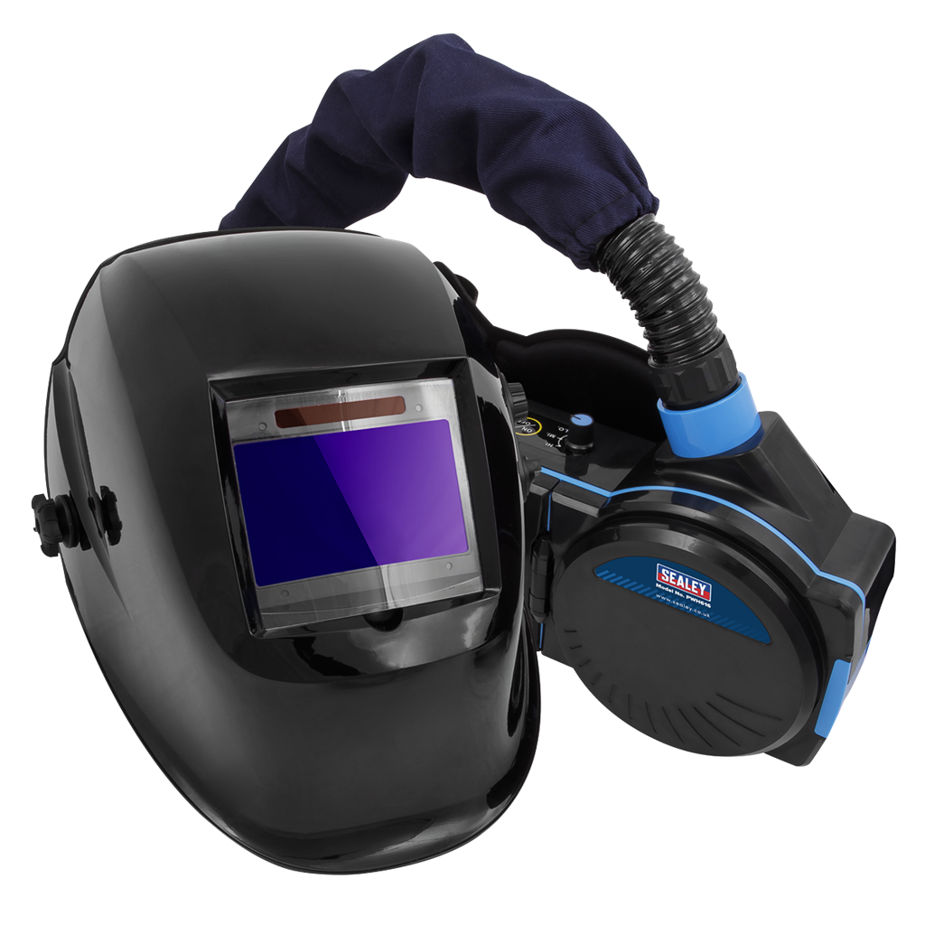 Welding Helmet with TH1 Powered Air Purifying Respirator (PAPR) Auto Darkening