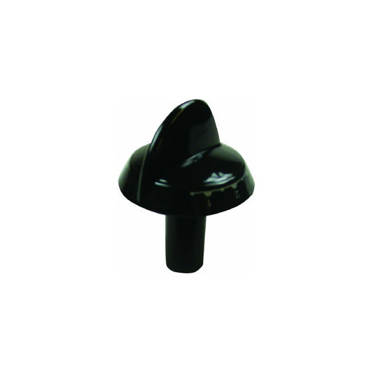 Knob Twin Black for Hotpoint Cookers and Ovens