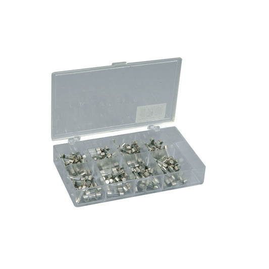 Quick Blow Glass Fuses Assortment 160pcs - of 20 x 5mm&#216; fast