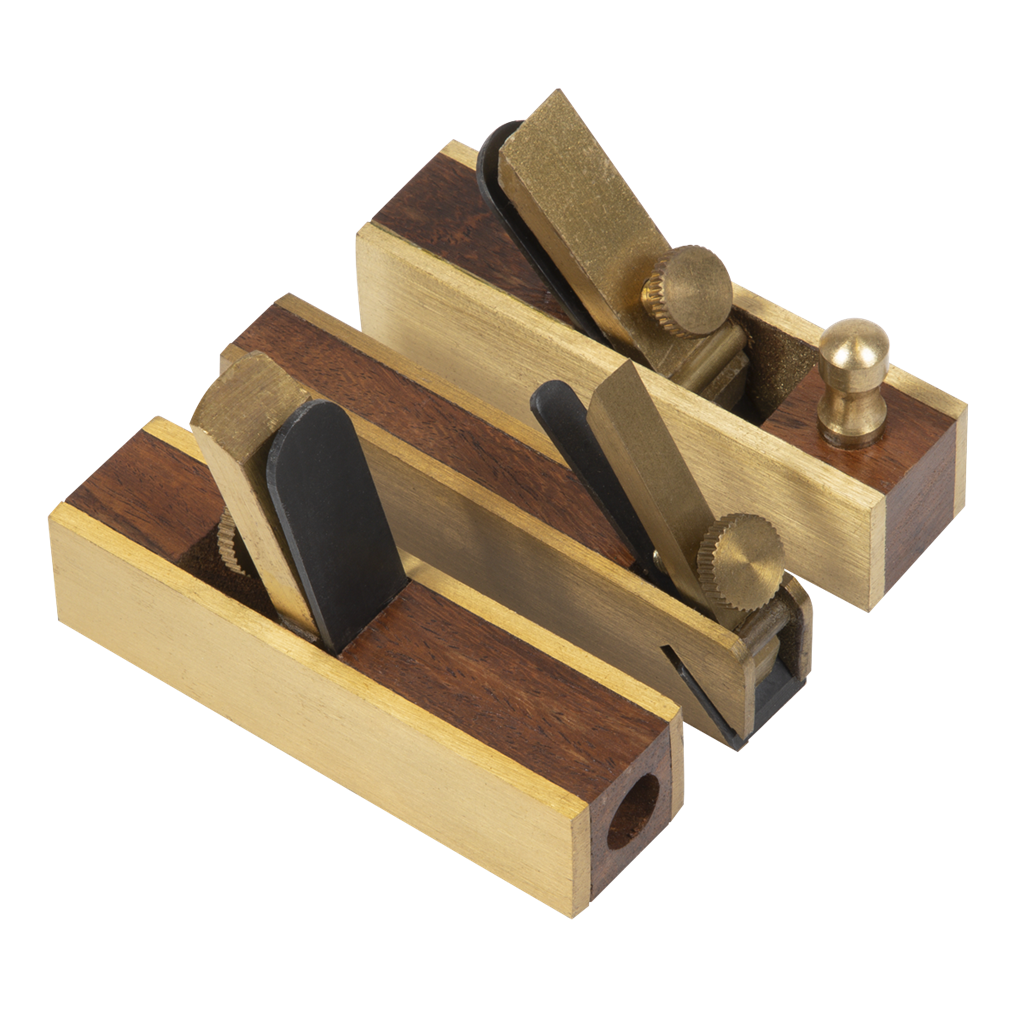 Mini Brass Plane Set 3pc
