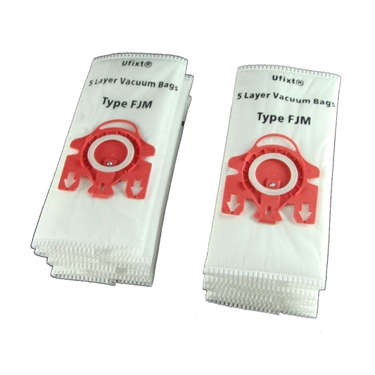 Miele Vacuum Cleaner Dust Bags x 10 Type FJM Plus Filters