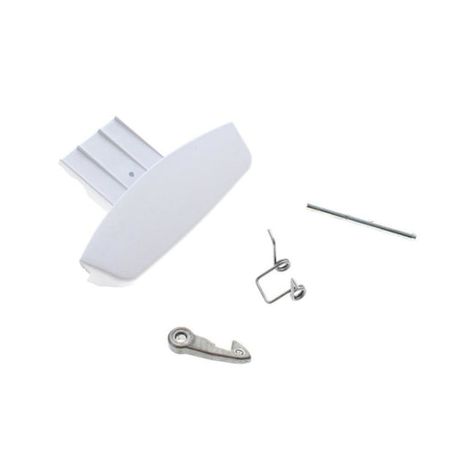 Door Handle Kit White Pw for Hotpoint Washing Machines