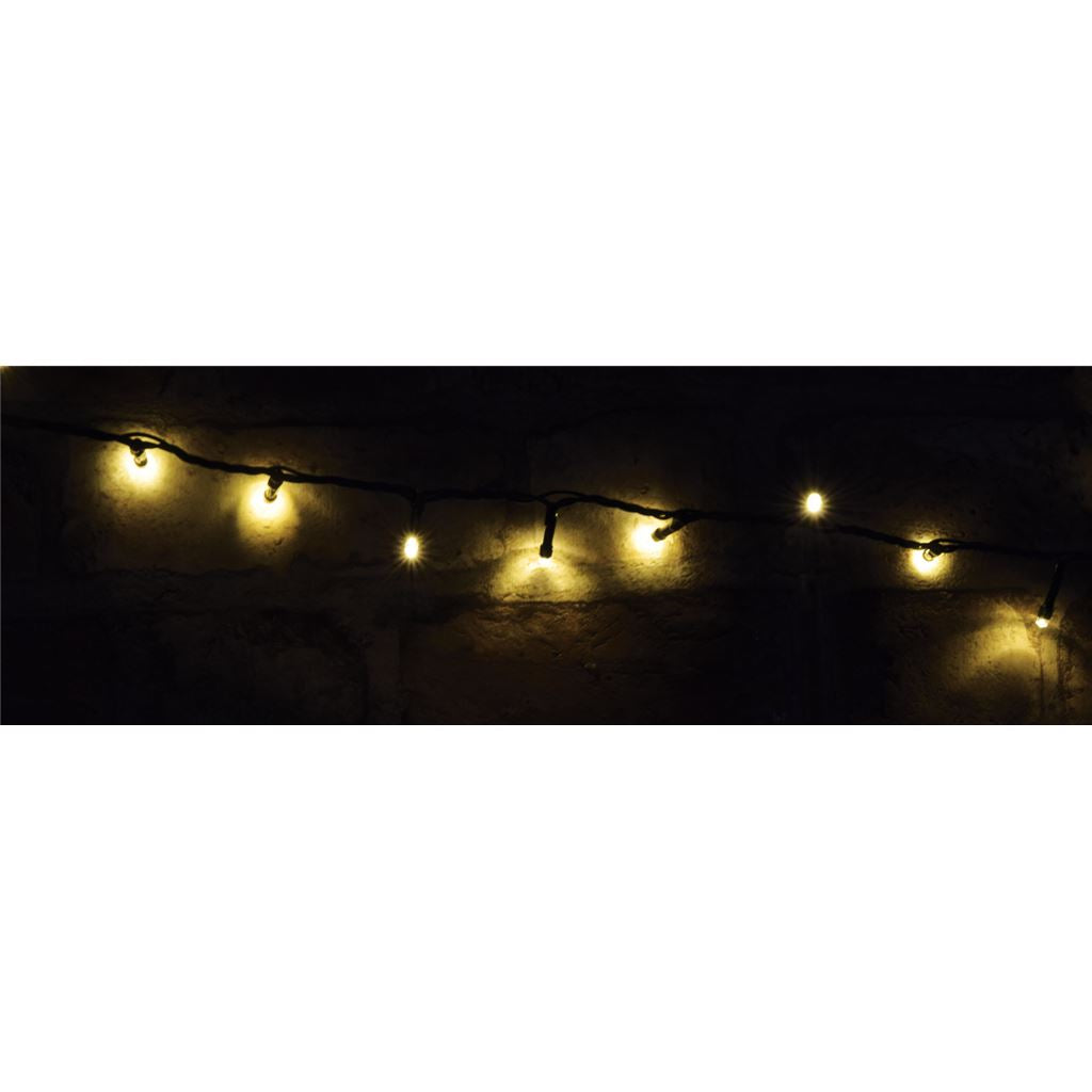 Multi-Sequence LED Indoor/Sheltered Outdoor String Lights with 24-Hour Auto-Timer - 200 w/Timer WW - 200TS-WW