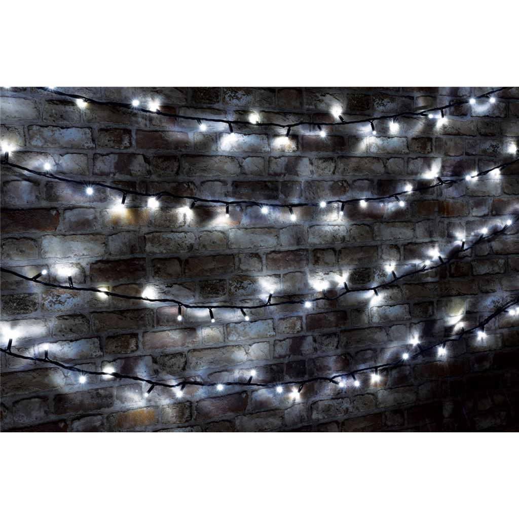 Heavy Duty LED String Lights - 180 Static - White - HD180S-WHT