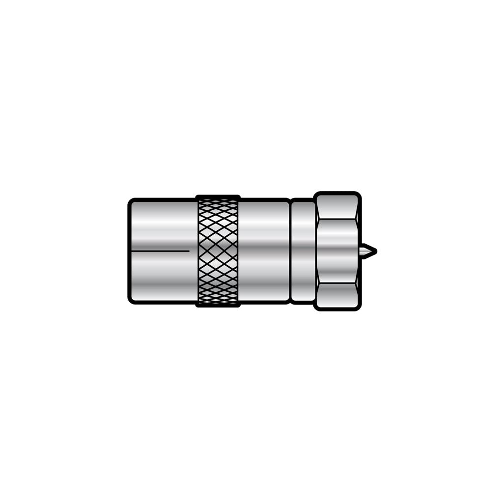 Adaptor Coaxial Socket – F Plug