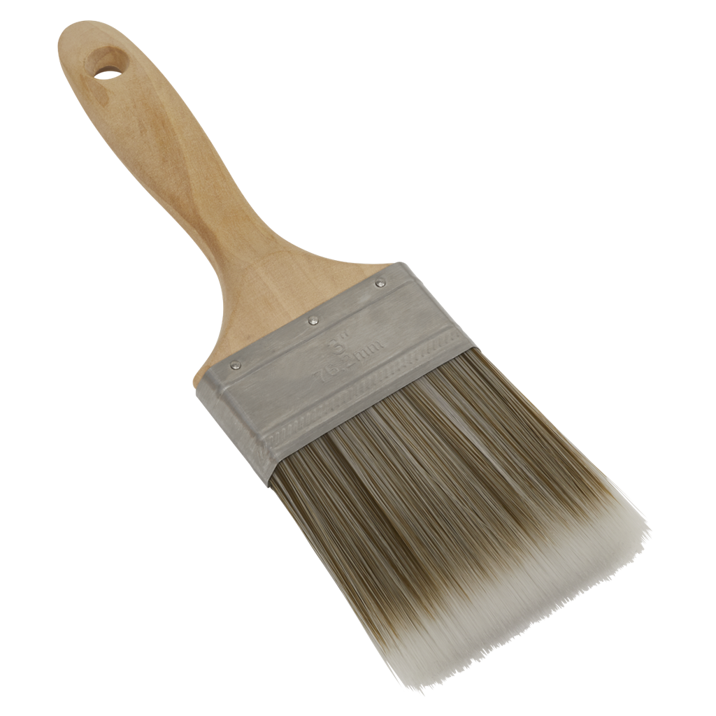 Wooden Handle Paint Brush 76mm