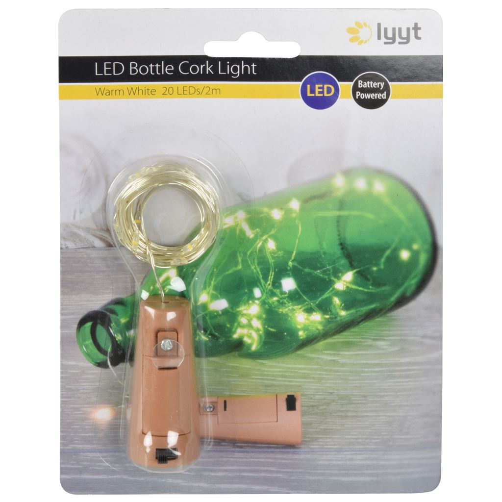 LED Bottle Cork Light - 20 WW - BCL