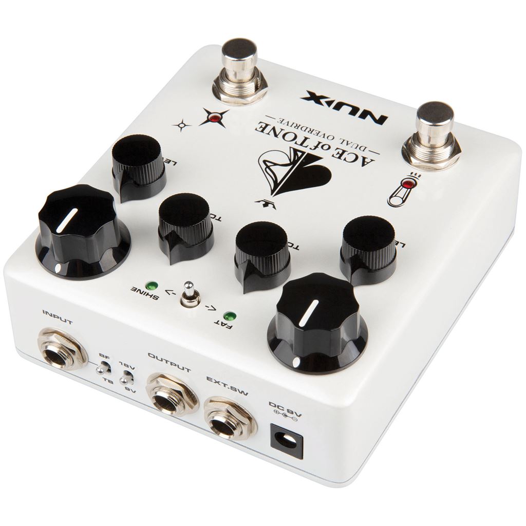 Ace of Tone Dual Stacked Overdrive Pedal