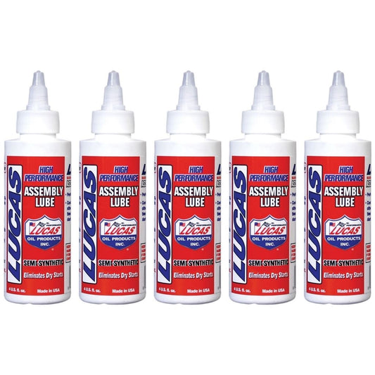 Race Engine Rebuild Assembly Lube - 118 ml 4 FL OZ  5 Pack