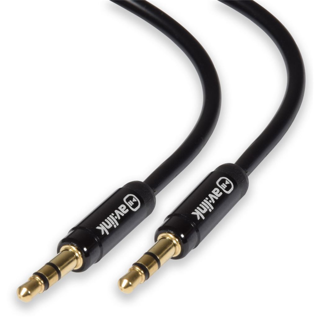 Precision 3.5mm Stereo Plug to 3.5mm Stereo Plug Leads - 1.5m