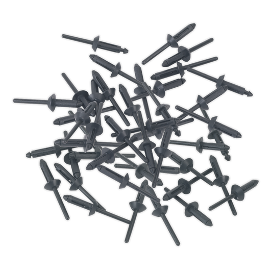 Plastic Rivet &#216;5 x 15.8mm Pack of 50