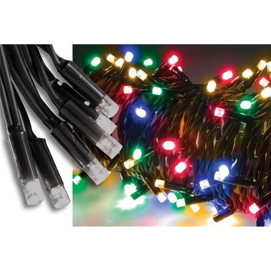 Heavy Duty LED String Lights - 90 Static - Multicolour RGBA - HD90-MC