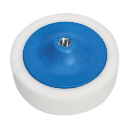 Buffing & Polishing Foam Head &#216;150 x 50mm 5/8"UNC White/Dense