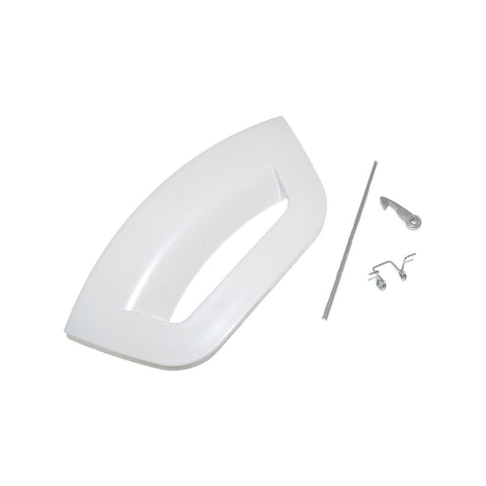 Hotpoint Washing Machine Door Handle Kit Assembly Polar White Futura