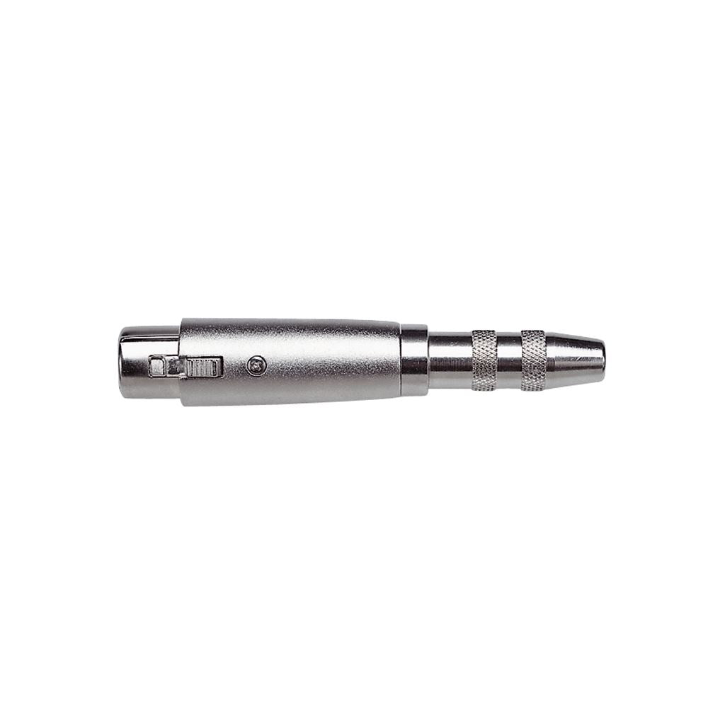 3 Pin XLR Female to 6.35 mm Mono Socket Adaptor