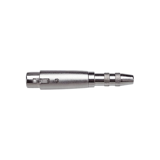 3 Pin XLR Female to 6.35 mm Mono Socket Adaptor