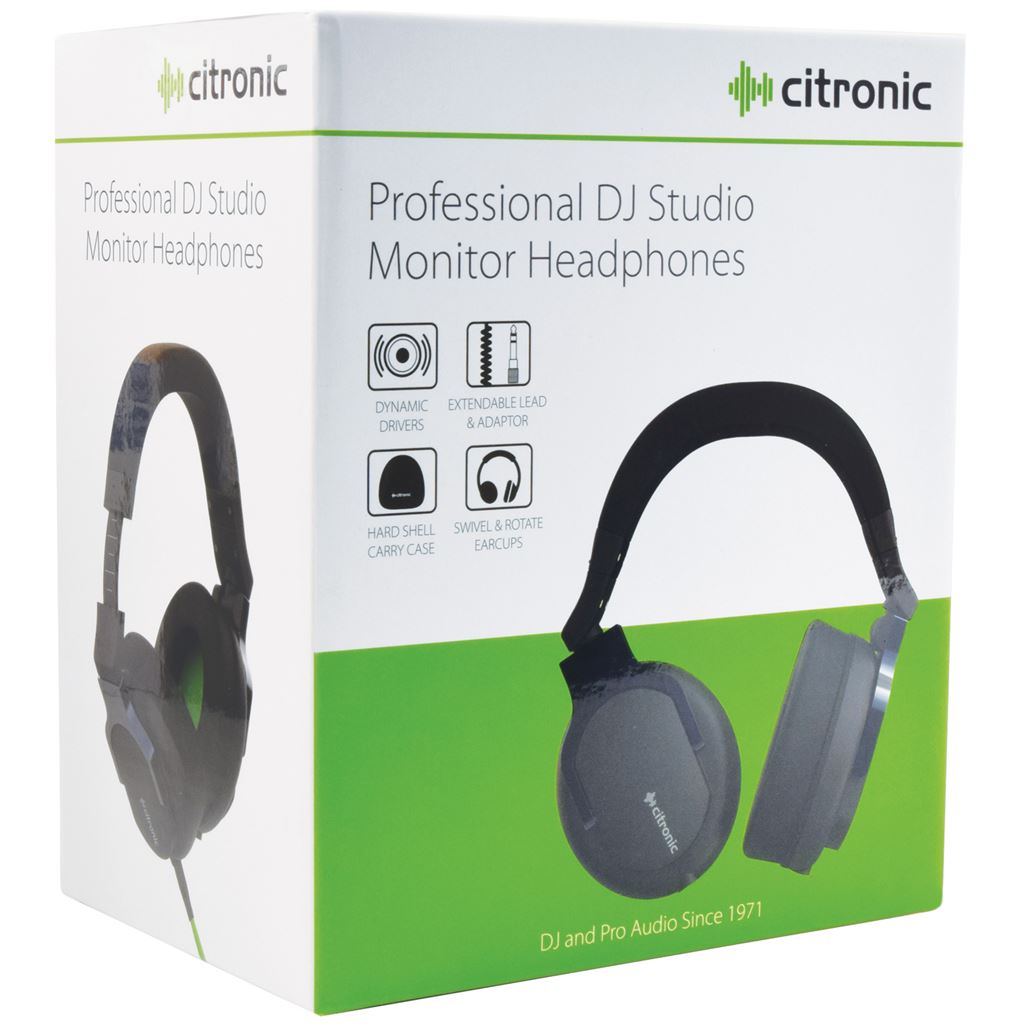 Professional DJ Studio Monitor Headphones - CPH40-DJ