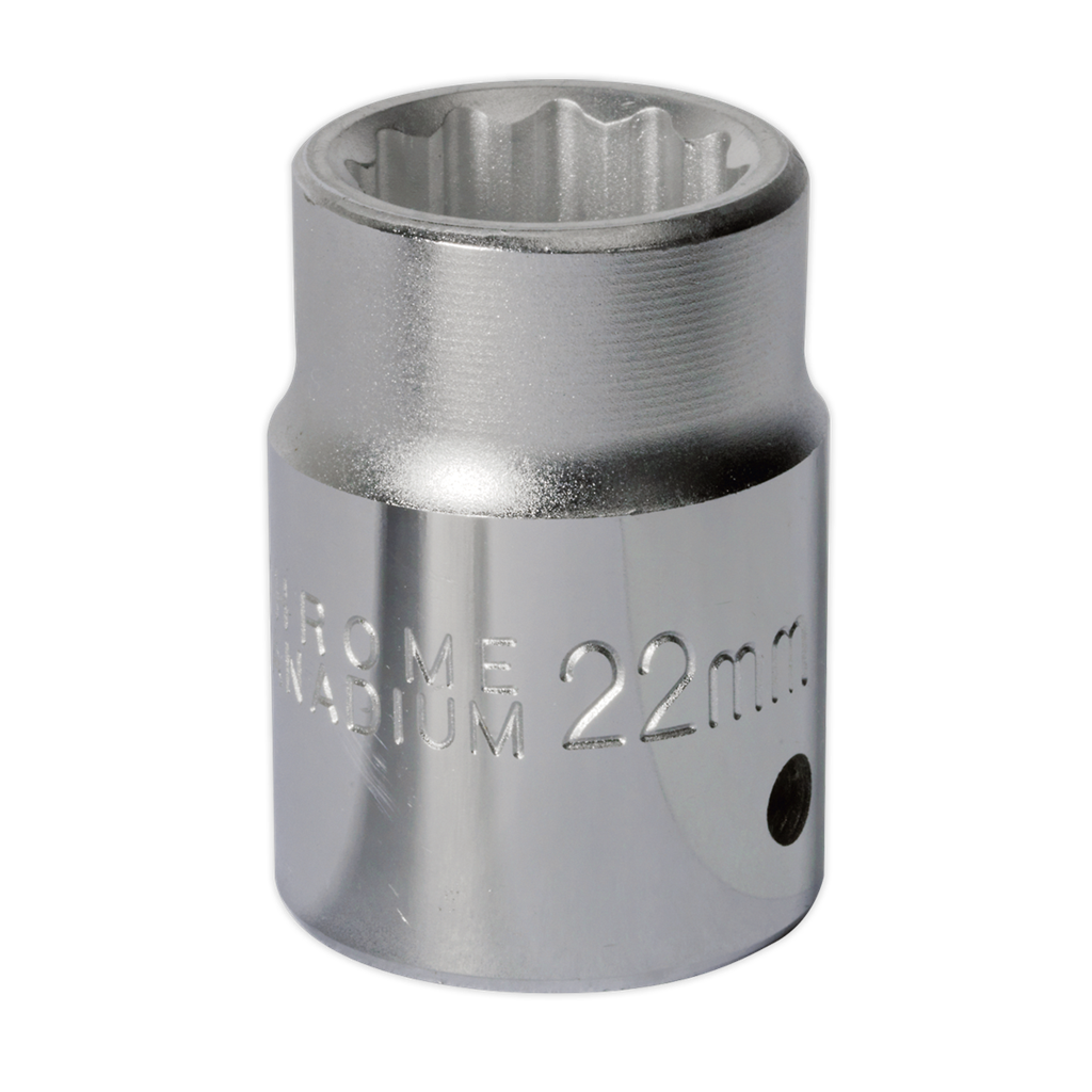 WallDrive&#174; Socket 22mm 3/4"Sq Drive